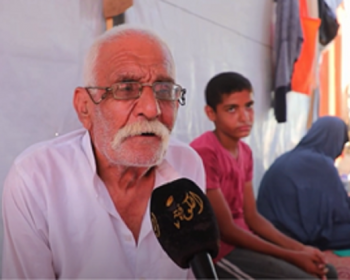 التهجير القسري وأزمة الأدوية في قطاع غزة يفاقمان معاناة مسن يعاني من 5 أمراض