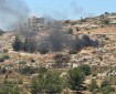 الدفاع المدني يسيطر على حريق افتعله المستعمرون في أراضي بيت دجن شرق نابلس