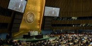 الجمعية العامة تعتمد بأغلبية قرارا بأحقية فلسطين بالعضوية الكاملة بالأمم المتحدة
