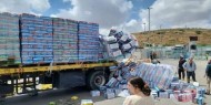 مستوطنون يمنعون مرور شاحنات مساعدات من الضفة إلى غزة