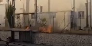 الدفاع المدني: حريق كبير بجوار مستشفى الكويت برفح جراء قصف للاحتلال
