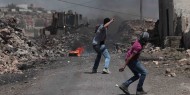 إصابات بالاختناق خلال مواجهات مع الاحتلال في بلدة الخضر