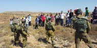 الاحتلال يجبر مزارعي بيت لحم على مغادرة أراضيهم