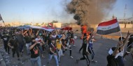 40 إصابة خلال اشتباكات بين المتظاهرين وقوات الأمن العراقية