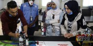 فيديو|| فتيات في مخيم الزعتري يطورن أجهزة روبوت بمكعبات الليغو