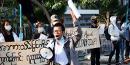 تجدد التظاهرات الرافضة لاستيلاء الجيش على السلطة في ميانمار