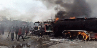 الكونغو: مصرع 33 شخصا حرقا إثر اصطدام صهريج وقود في حافلة ركاب