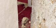 أوقاف القدس: استمرار تساقط حجارة الأعمدة في المسجد الأقصى