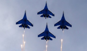 القوات الجوية الروسية تحتفل بعيد ميلادها الـ110