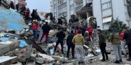 إدارة الكوارث التركية: 1121 قتيلا و7634 مصابا جراء الزلزال