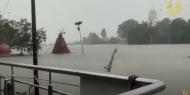 فيضانات هائلة تغرق مدينة أوجين الهندية. شمال الهند