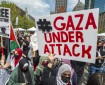 متظاهرة تضرم النيران في جسدها بولاية جورجيا تنديدا بالعدوان على غزة