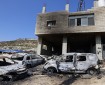 مستوطنون يحرقون منازل المواطنين ومركباتهم في قرية المغير