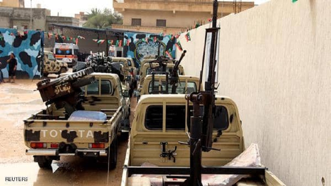 تجددت الاشتباكات العنيفة بين وحدات الجيش الوطني والميليشيات